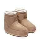 Ботинки женские зимние Moon Boot кожаные, бежевый - фото 3