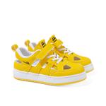 Дышащие детские кроссовки для скейтбординга WARRIOR, желтый - фото 3