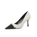 Туфли женские на высоком каблуке Bamiti, белый - фото