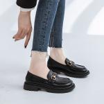 Лоферы женские черный Medd - фото 4