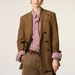 Ами Париж двубортный классический пиджак AMIPARIS - фото 2