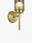 Brompton Single Wall Light John Lewis, Antique Brass - фото 5