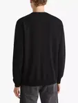 Свитер Benetton Merino Wool Crew Neck, черный - фото 2
