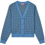 Кардиган Weave KENZO, синий - фото 3