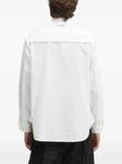 Рубашка Undercover со вставками из поплина, белый - фото 3