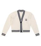 Шерстяной вязаный кардиган Dolce&Gabbana, белый - фото