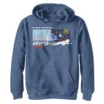 Толстовка с капюшоном DC Super Pets Krypto Panel для мальчиков 8–20 лет DC Comics - фото