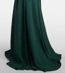 Украшенное платье Erdem, Pine Green - фото 5