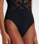 Купальник с вышивкой Aster Karla Colletto, черный - фото 5