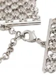 Чокер из стразов с подвесками Blumarine, серебристый - фото 3