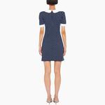Платье Miu Miu с короткими рукавами, синий - фото 3