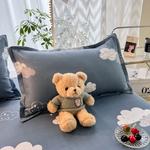 Yalu Простыня 150х230 см из хлопка, рисунок Cute Clouds - фото 4