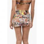 Нейлоновая однотонная пляжная накидка Dsquared2, Multicolor - фото 2