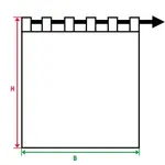 Виртовая штора «Wiessee», (1 шт.), на заказ Wirth, белый - фото 4