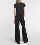 Расклешенные джинсы Dan The Row, черный - фото 3