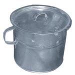 Пароварка 20л + цинковая крышка KOVOTVAR - фото