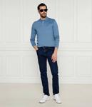 Поло Boss Orange Passerby Slim Fit, синий - фото 2