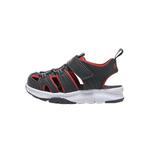 Skechers Детские дышащие пинетки Charcoal Gray/Red - фото 2
