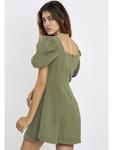 Платье до колена Freshlions, хаки - фото 4