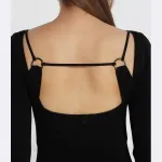 Платье Patrizia Pepe, черный - фото 3