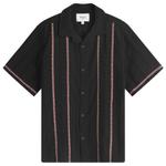 Рубашка в полоску Didcot Dobby Wax London, мультиколор - фото