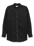 Украшенная рубашка LEMAIRE, черный - фото