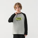 Футболка для младших школьников Jeep, серый - фото 10