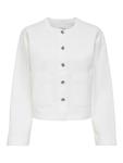 Демисезонная куртка ONLY Palma, White - фото