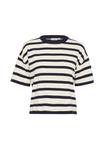 Блуза Saint Tropez LIKAM STRIPED , Winter White Nightsky Stripe/White - фото 7