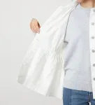 Что-то джинсовое куртка Something, цвет Ivory - фото 6