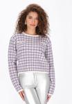 Джемпер faina Jumper, Offwhite Lilac/Off-White - фото