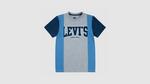 Футболка Tri Colorblock Big Boys S-xl Levi's, Grey Heather - Grey - фото