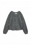 Джемпер Vero Moda PULLOVER AWUILDE, Medium Grey Melange/Dark Grey - фото 5