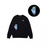 Nike Свитшот унисекс черный - фото 4