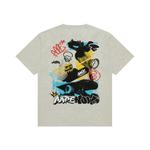 Футболка с принтом от A Bathing APE Aape, серо-белый - фото 3