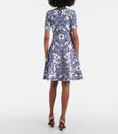 Мини-платье с узором пейсли Etro, синий - фото 3