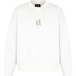 Свитшот с вышитым логотипом ARMANI EXCHANGE, белый - фото 2