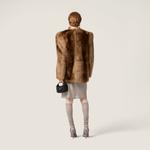 Дубленка MIU MIU, табак - фото 3