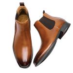 Челси Ботинки Мужские Gzz, коричневый - фото 8