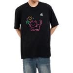 Футболка унисекс черная Adidas Originals, черный - фото 3