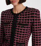 Кардиган в клетку Self-Portrait, Black - фото 4