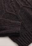 Джемпер Next BLEND CABLE KNIT CREW NECK, Chocolate Brown/Brown - фото 7