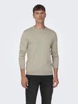 Свитер Only & Sons Sweater ONSWyler, серо-бежевый - фото 2