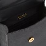 PRADA Кожаная сумка через плечо - фото 4