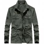 Футболка унисекс JEEP SPIRIT, армейский зеленый - фото