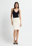 Юбка adL Pencil skirt, Vanilla/White - фото 6