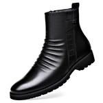 Чёрные мужские полусапоги Cachiotti с мягкой подкладкой - фото 3