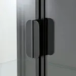 Шкаф-витрина, антрацит, 80x37x120 см, RUDSTA IKEA - фото 6