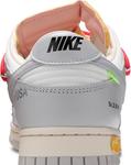 Кроссовки Nike Off-White x Dunk Low 'Lot 06 of 50', белый - фото 8