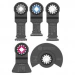 Набор осциллирующих насадок Bosch Starlock OSL006, 6 шт - фото